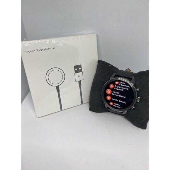Fossil Gen 3 Authentic Genuine Smart Watch Custom Band FTW4001 BA090 - Picture 1 of 11